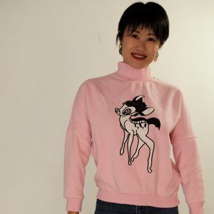 Pink Deer Sweatshirt